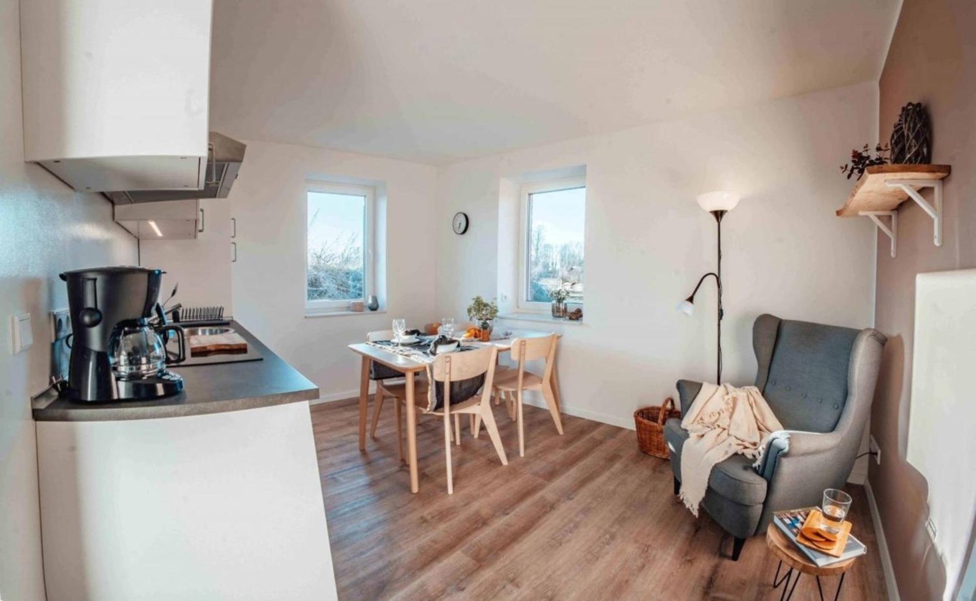 Knickblick Appartement Brebel Buitenkant foto